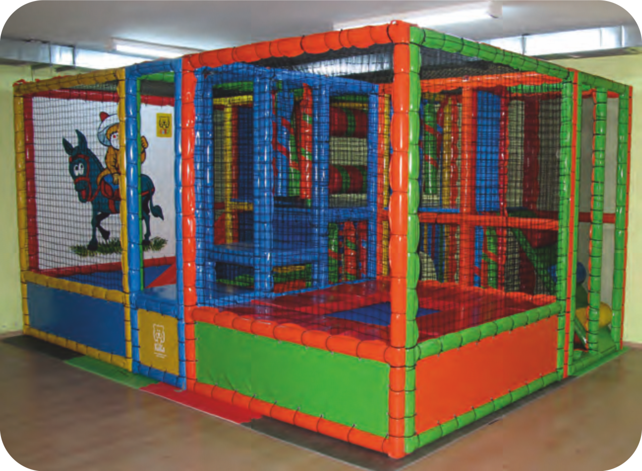 Trambolinli Tünel Oyun Alanı 470x270x200