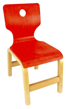 Rainbow Renkli Ahşap Sandalye