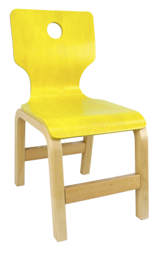 Rainbow Renkli Ahşap Sandalye