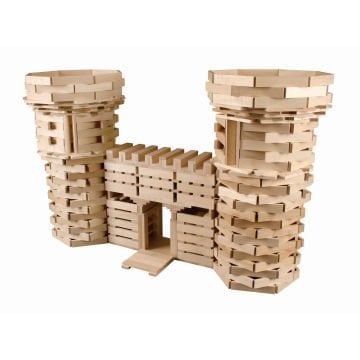 Ahşap Yapı Blokları 200 Parça