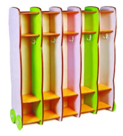 Vestiyer (5 Bölmeli)