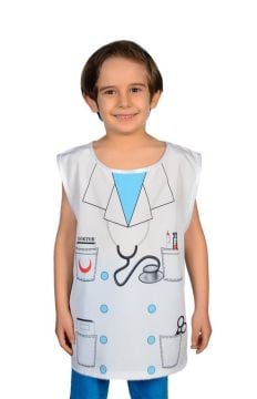 Doktor Kostümü Baskılı