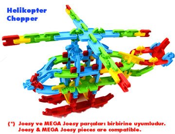 Joesy Eğitici Blok Oyunu 250 Parça
